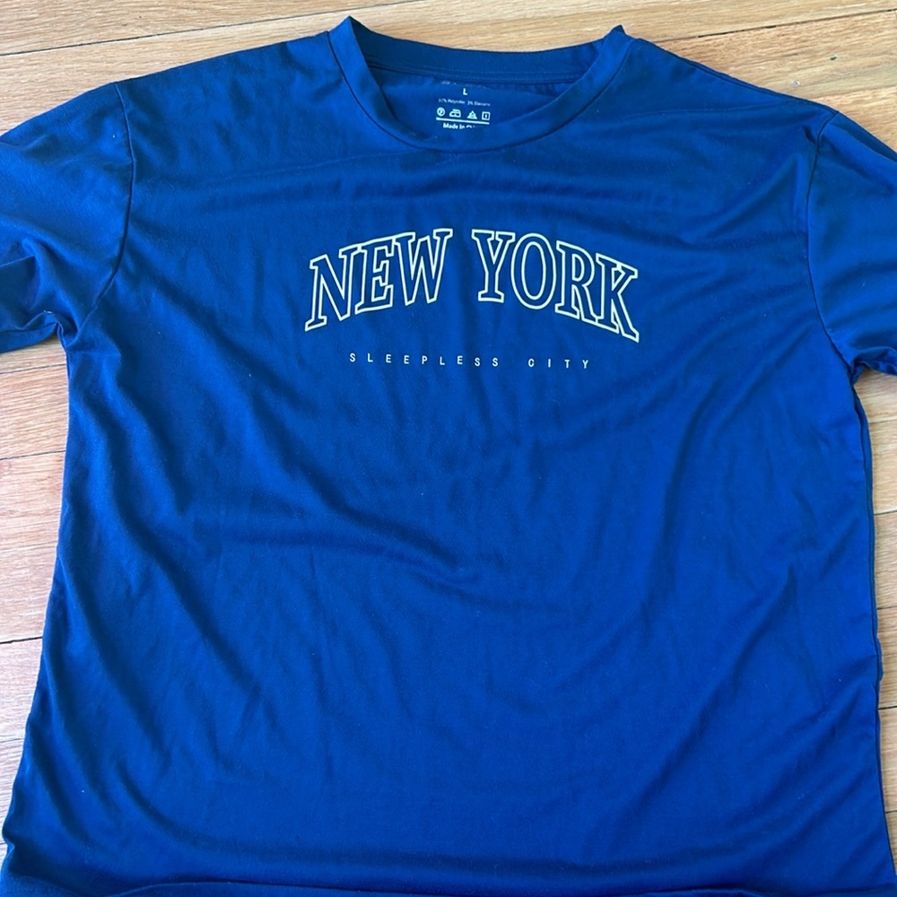 Blue NEW YORK shirt - Picture 3 of 6